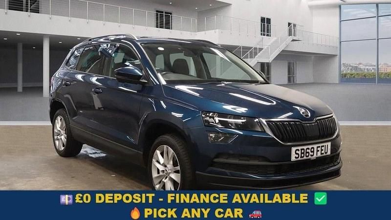 Blue Used 2020 Skoda Karoq SE Technology SUV | £11,499 (Super price) - Image 1/4