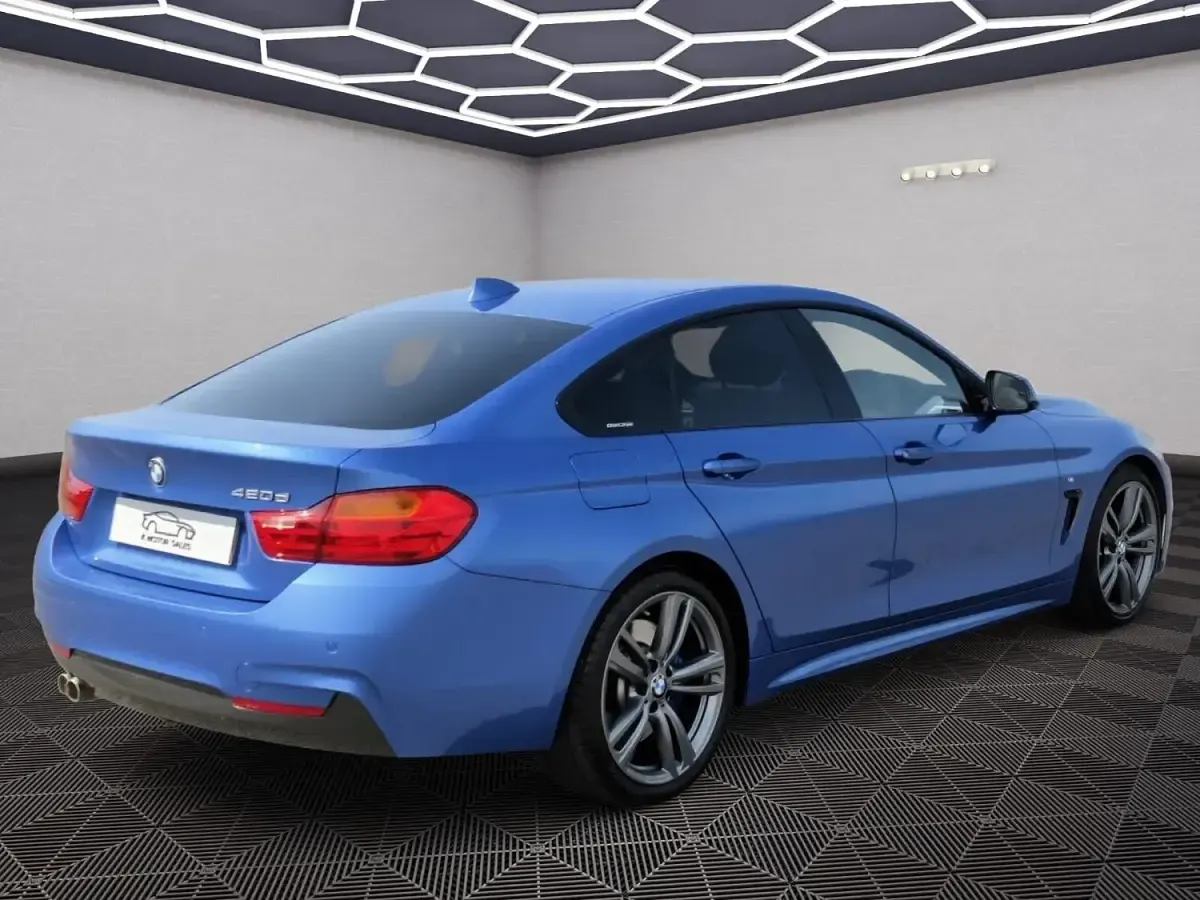 Used BMW 420 M Sport 190 HP (139 kW) 2017 Blue Coupe