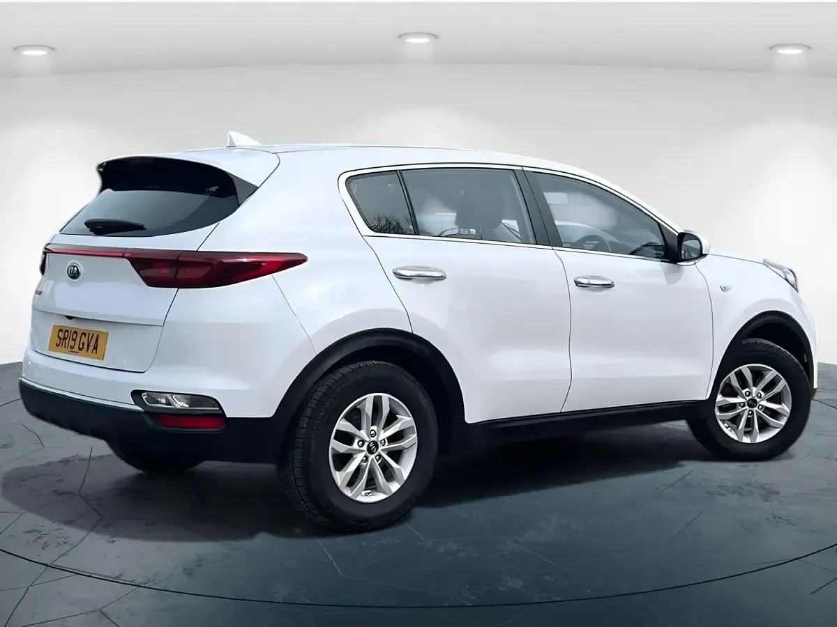 Used Kia Sportage 136 HP (100 kW) 2019 White SUV