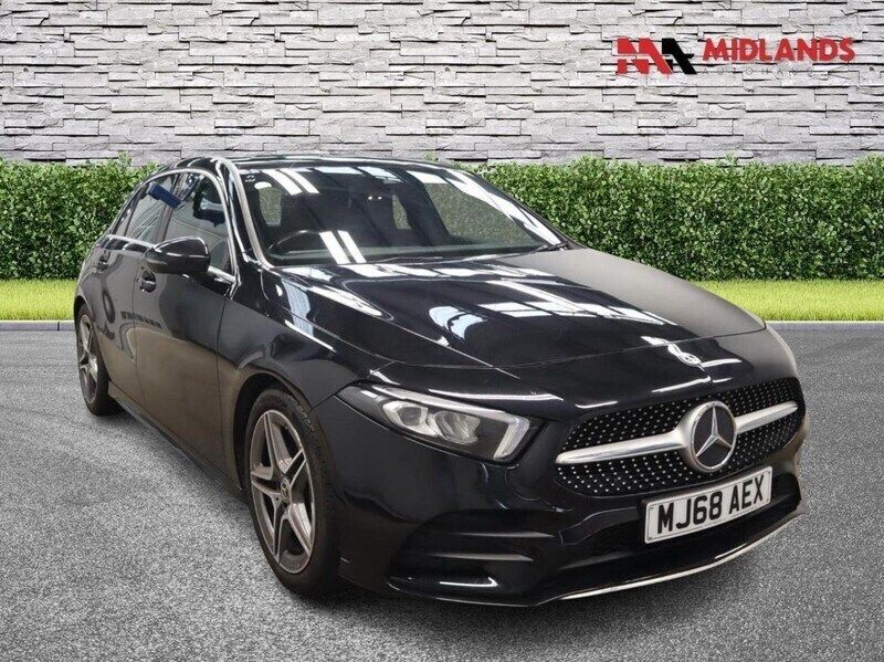 Black Used 2018 Mercedes A200 AMG line Hatchback | £12,500 (Fair price) - Image 1/3