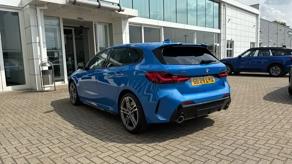 Used BMW M135 Shadowline 302 HP (222 kW) 2024 Blue Hatchback