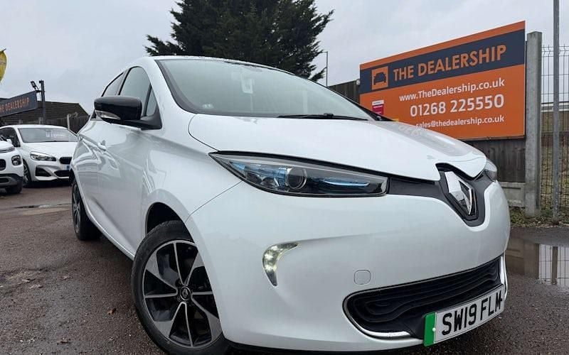 White Used 2019 Renault Zoe Dynamique Hatchback | £7,490 (Fair price) - Image 1/4