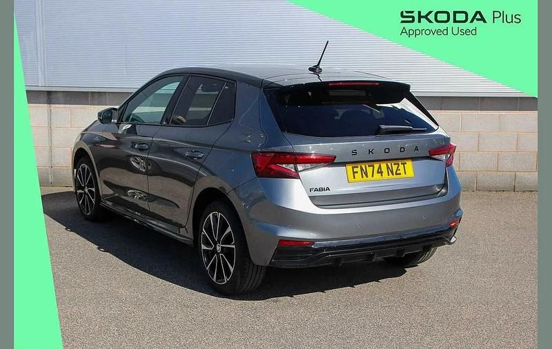 Used Skoda Fabia Monte Carlo 113 HP (83 kW) 2024 Graphite grey metallic black magic pearl effect Hatchback
