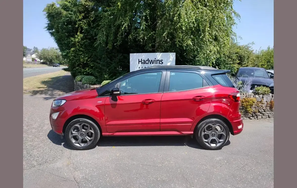 Used Ford Ecosport ST-Line 138 HP (101 kW) 2018 Red SUV