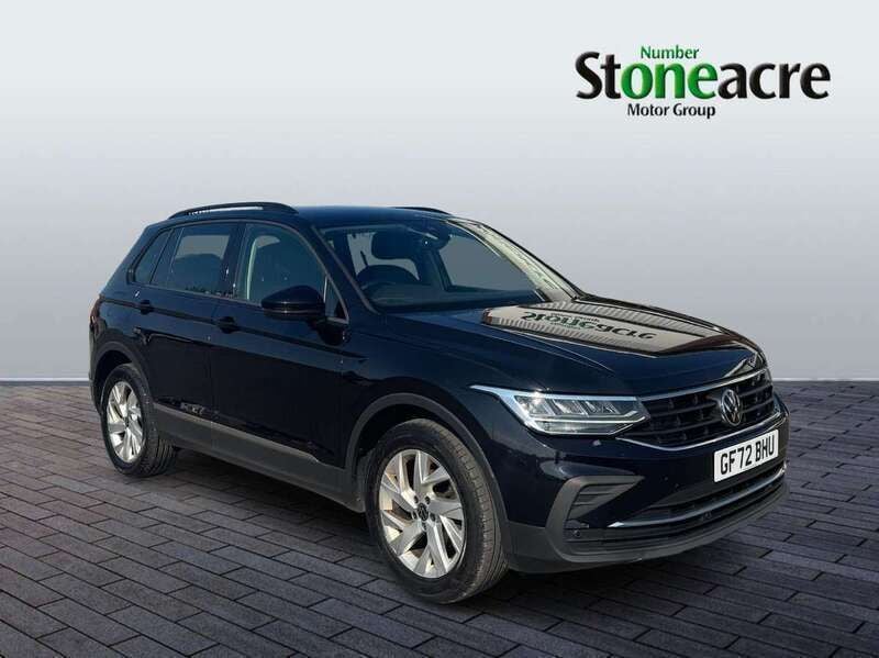 Black Used 2022 VW Tiguan Life SUV | £17,895 (Fair price) - Image 1/4