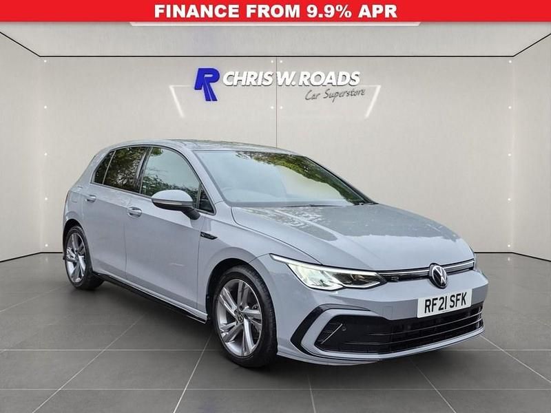 Grey Used 2021 VW Golf VIII R-line Hatchback | £18,000 (Fair price) - Image 1/3