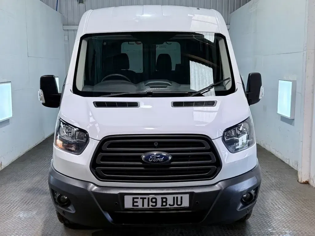 Used Ford Transit 130 HP (95 kW) 2019 White Van