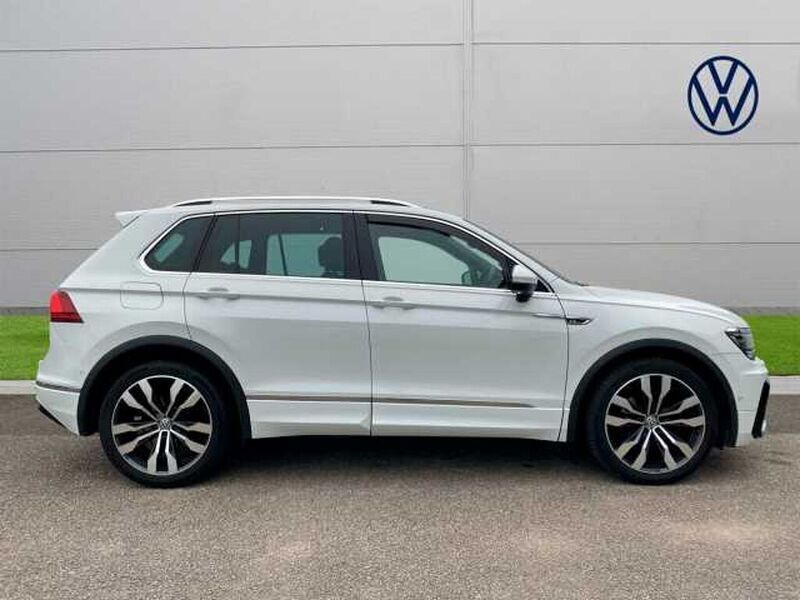 Used VW Tiguan R-line 150 HP (110 kW) 2020 White SUV