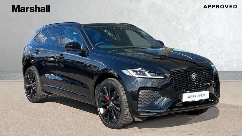 Black Used 2023 Jaguar F-Pace R-Dynamic SUV | £41,272 - Image 1/4