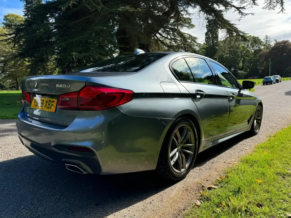 Używany BMW 520 M Sport 2018 Niebieski Sedan/Limuzyna