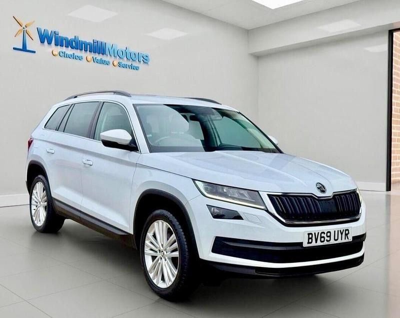 Used Skoda Kodiaq SE L 150 HP (110 kW) 2019 White SUV