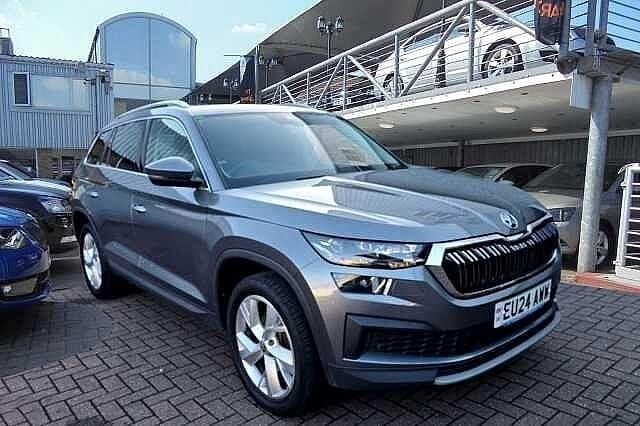 Used Skoda Kodiaq SE L Executive 110 HP (80 kW) 2024 Graphite grey metallic SUV