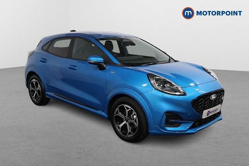 Blue Used 2025 Ford Puma ST-Line SUV | £20,599 (Fair price) - Image 1/4