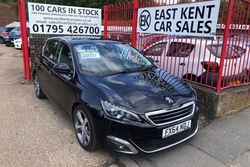 Black Used 2014 Peugeot 308 Allure Hatchback | £3,500 (Fair price) - Image 1/1