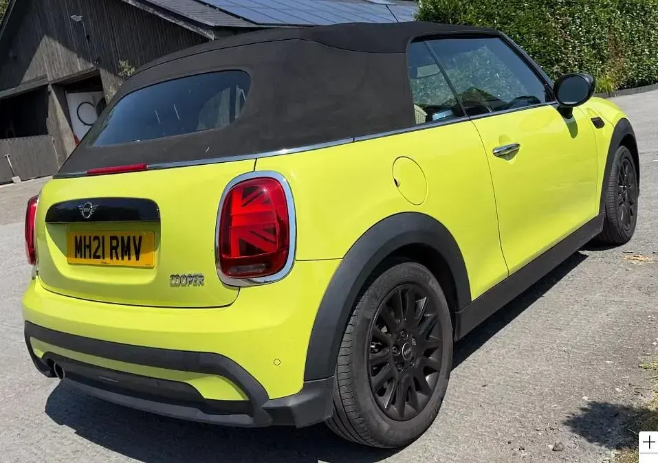 Used Mini Cooper Cabriolet Comfort 2021 Yellow Cabriolet