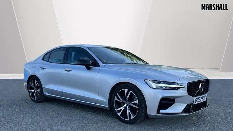 Silver Used 2022 Volvo S60 R-Design Sedan | £25,065 (Fair price) - Image 1/4