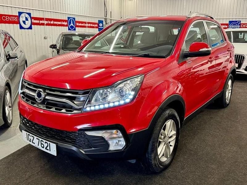 Red Used 2017 Ssangyong (KGM) Korando Estate | £6,190 (Fair price) - Image 1/4