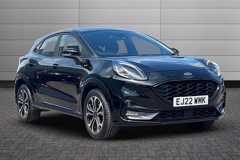 Agate black Used 2022 Ford Puma Gen-E ST-Line Hatchback | £15,650 (Fair price) - Image 1/2