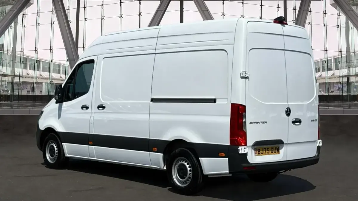 Used Mercedes Sprinter 150 HP (110 kW) 2025 White Van