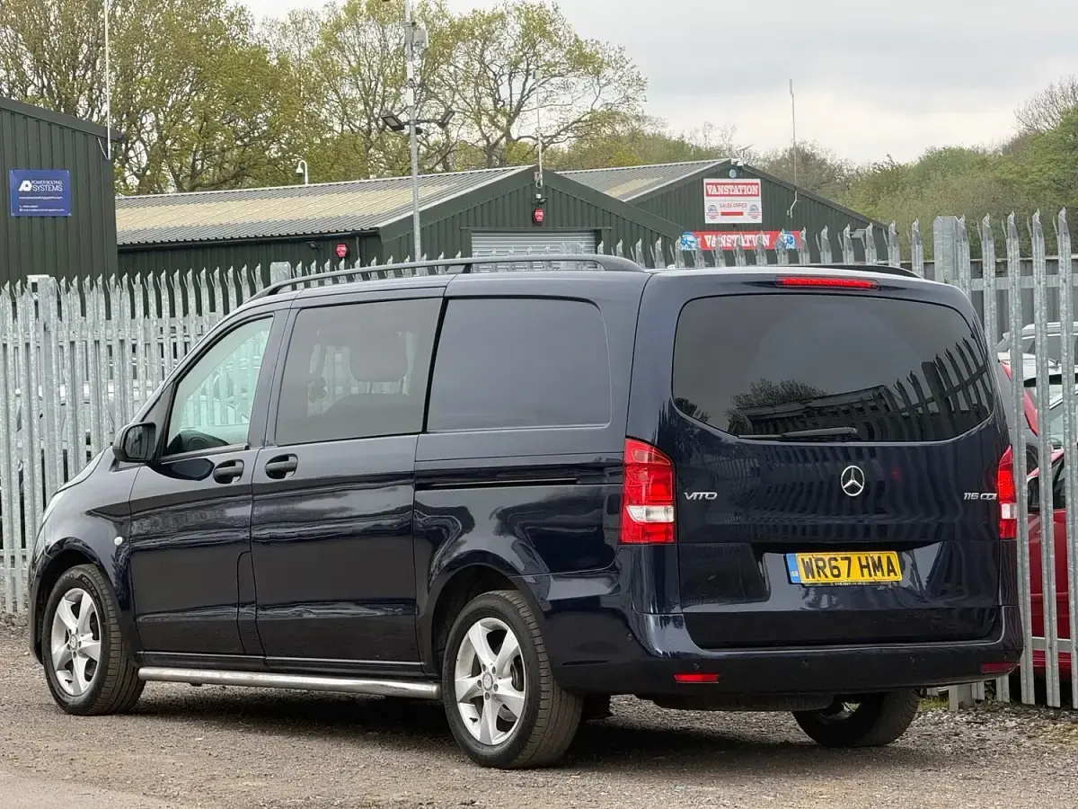 Used Mercedes Vito 2017 Blue Van