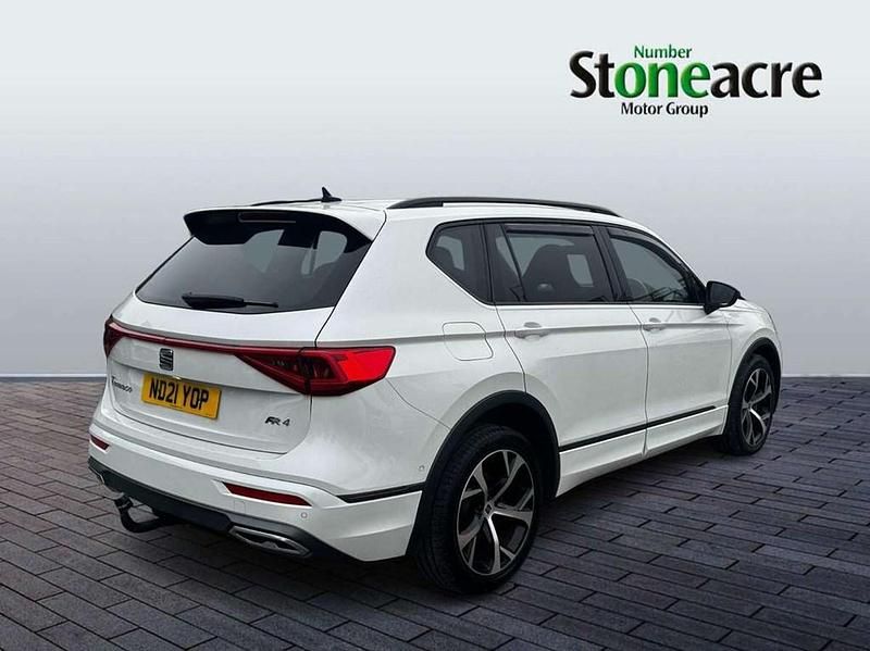 Usado Seat Tarraco 4Drive 200 CV (147 kW) 2021 Blanco SUV