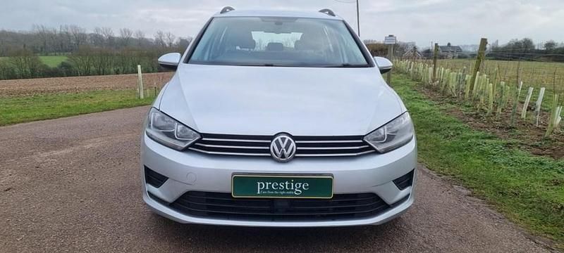 Used VW Golf Sportsvan SE 125 HP (91 kW) 2014 Silver MPV