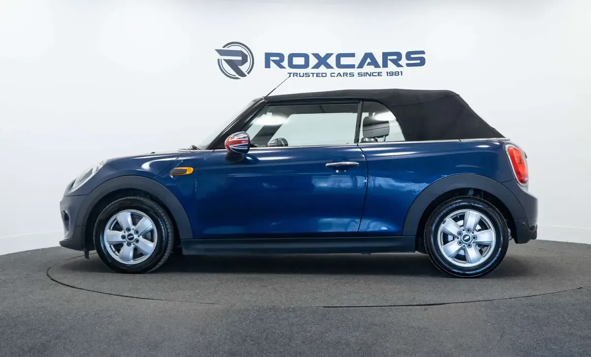 Used Mini Cooper Cabriolet 136 HP (100 kW) 2017 Blue Cabriolet