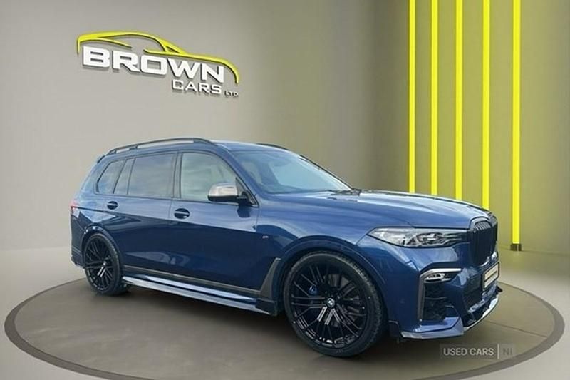 Blue Used 2021 BMW X7 M Sport SUV | £47,500 (Fair price) - Image 1/1