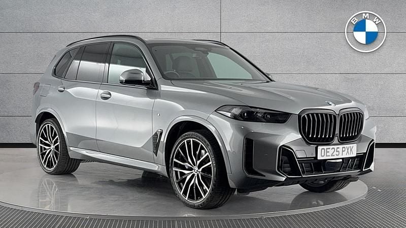 Grey Used 2025 BMW X5 M Sport SUV | £71,950 - Image 1/4