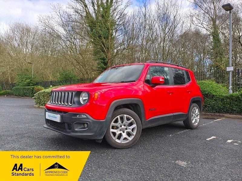 Used Jeep Renegade Longitude 120 HP (88 kW) 2015 Red SUV