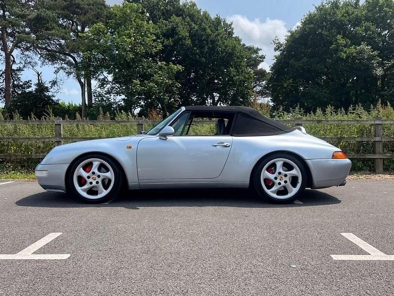 Used Porsche 911 Carrera S Cabriolet 272 HP (200 kW) 1996 Silver Cabriolet