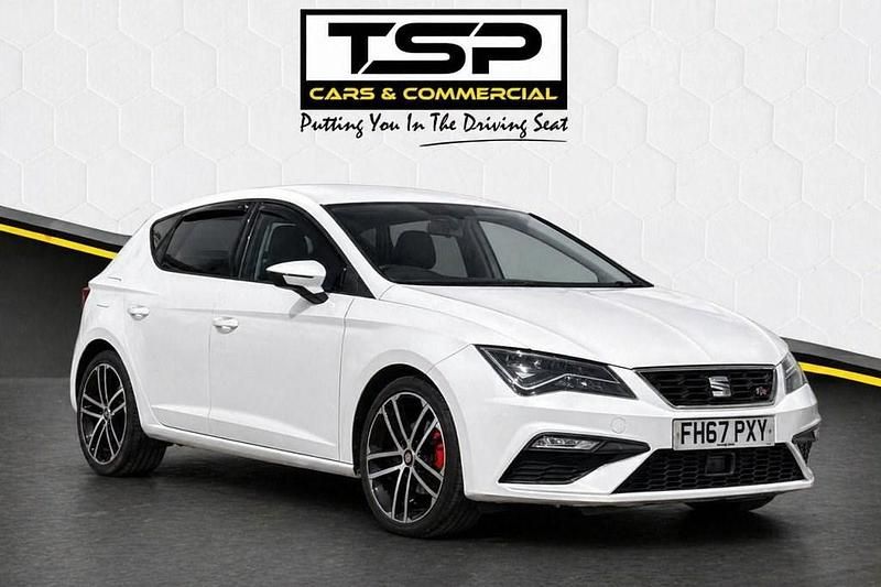 Begagnad Seat Leon FR 150 HK (110 kW) 2018 Vit Halvkombi