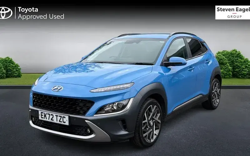 Used Hyundai Kona Premium 141 HP (103 kW) 2022 Blue SUV