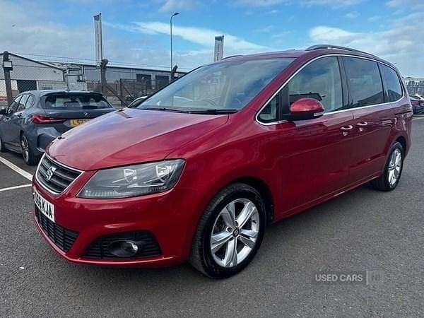 Used Seat Alhambra SE 184 HP (135 kW) 2017 Red MPV