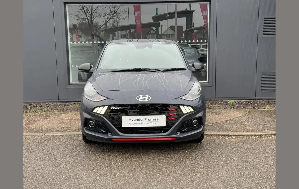 New Hyundai i10 N Line 90 HP (66 kW) 2025 Aurora grey Hatchback