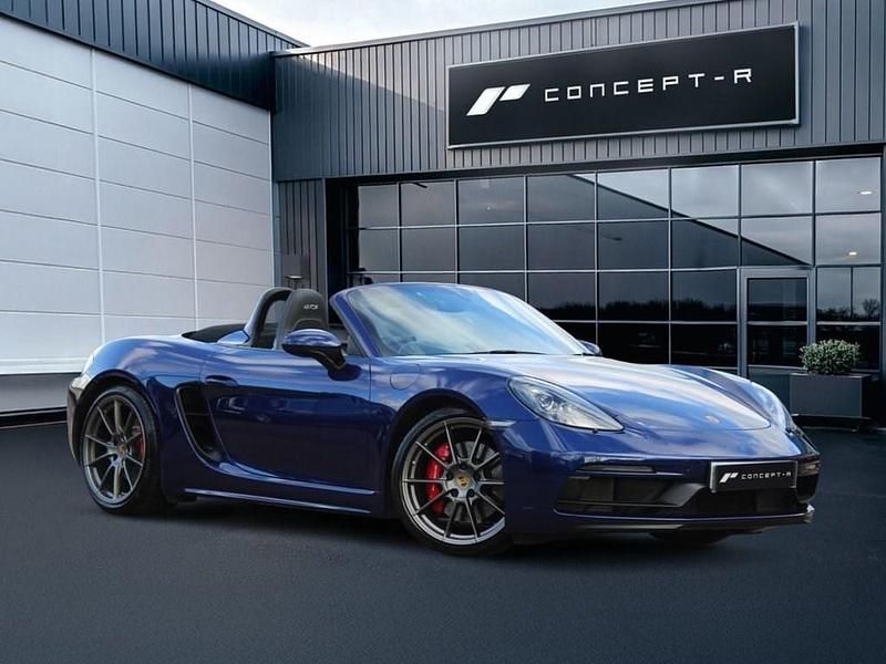 Blue Used 2023 Porsche 718 Boxster Cabriolet | £69,996 - Image 1/4