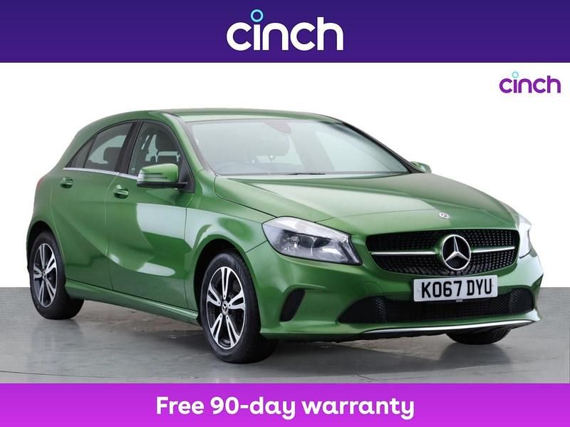 Green Used 2018 Mercedes A180 SE Hatchback | £12,259 (Good price) - Image 1/3