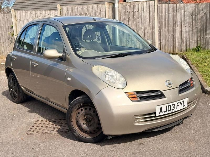 Second-hand Nissan Micra SE 88 CP (64 kW) 2003 Auriu Hatchback