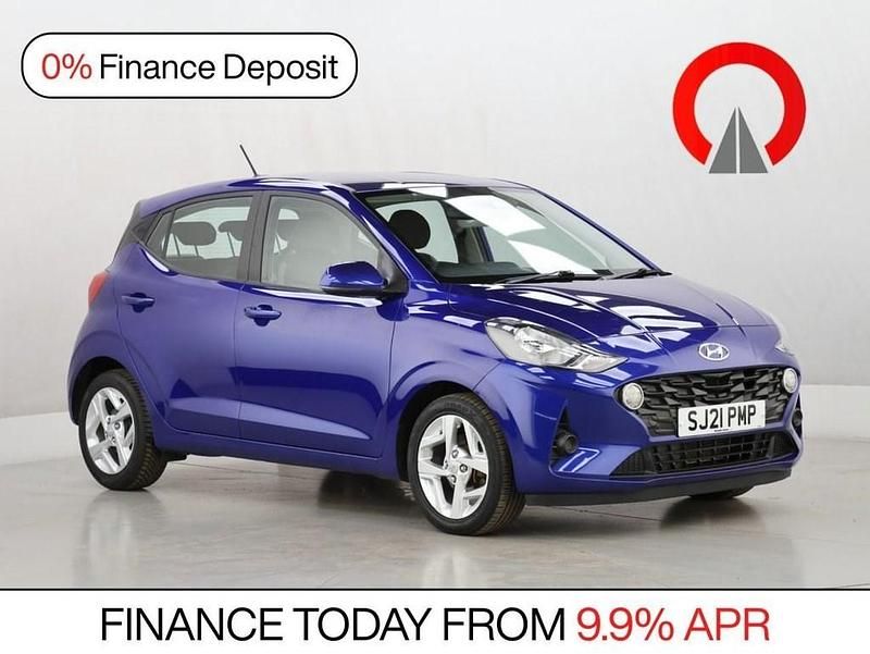 Used Hyundai i10 SE 67 HP (49 kW) 2021 Blue Hatchback