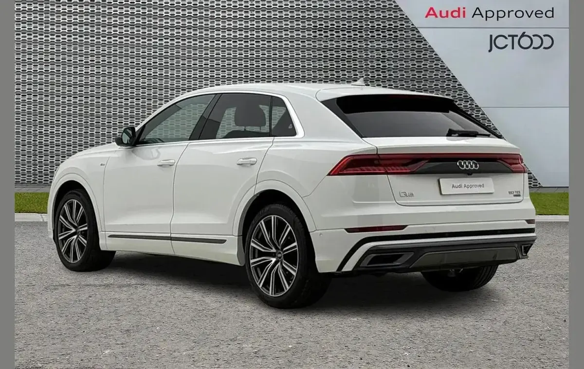 Used Audi Q8 S-Line 286 HP (210 kW) 2022 White SUV