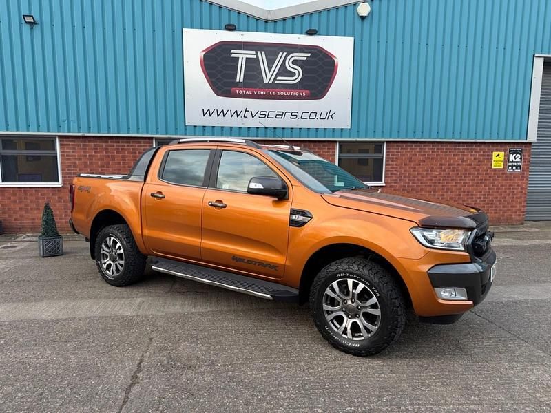 Used Ford Ranger Wildtrack 200 HP (147 kW) 2017 Orange Pickup