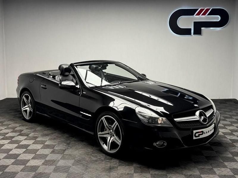 Black Used 2010 Mercedes SL350 Edition Cabriolet | £11,895 (Fair price) - Image 1/3