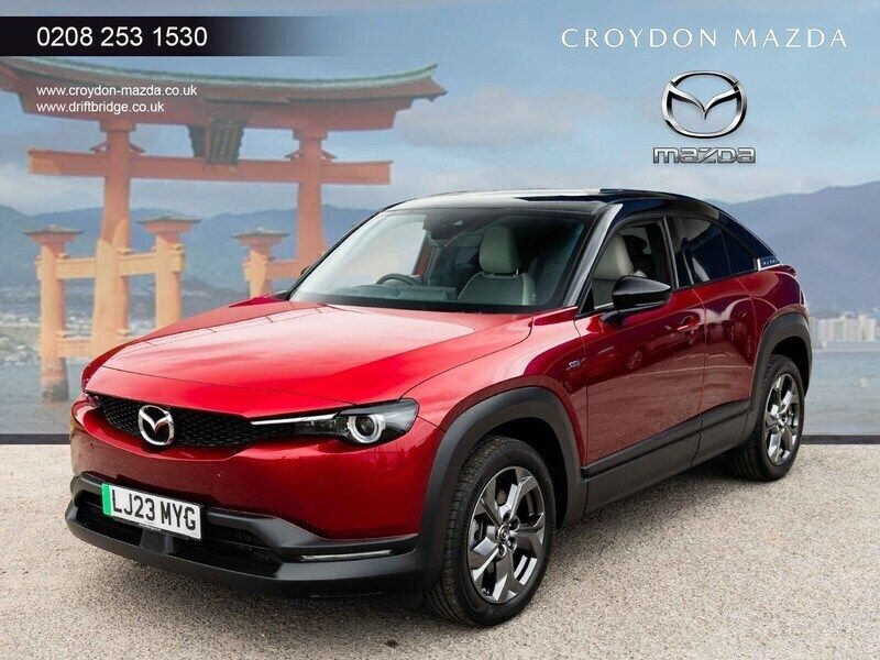 Used Mazda MX30 Makoto 106 kW (145 HP) 2023 Soul red crystal SUV