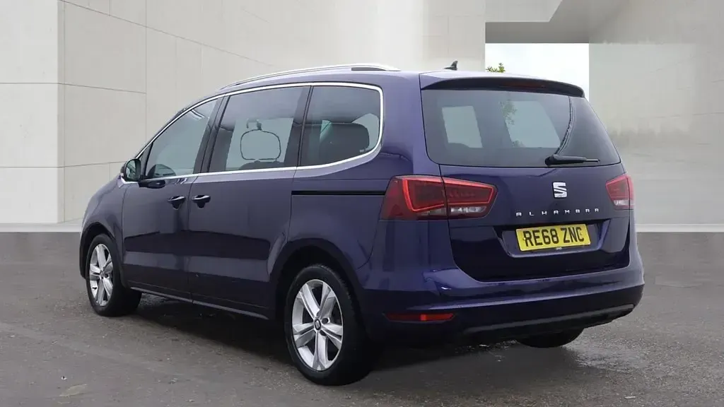 Used Seat Alhambra XCELLENCE 2018 Atlantic blue MPV