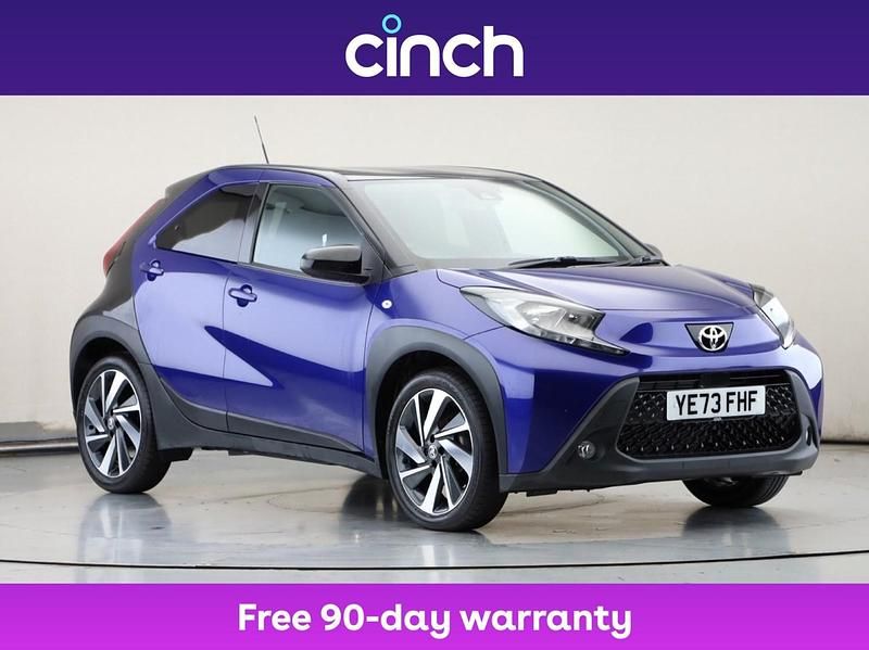 Blue Used 2023 Toyota Aygo Hatchback | £12,799 (Fair price) - Image 1/3