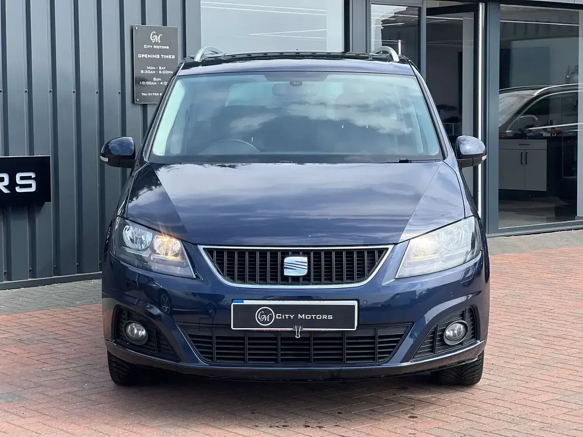 Used Seat Alhambra SE 177 HP (130 kW) 2015 Blue MPV