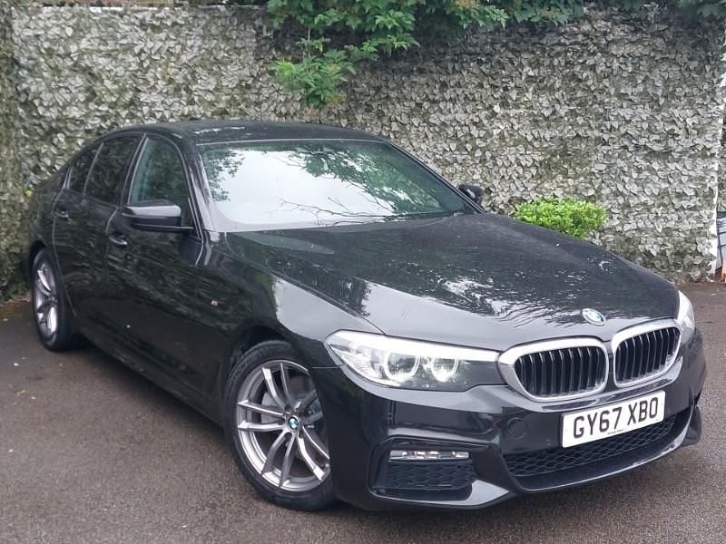 Black Used 2017 BMW 520 M Sport Sedan | £16,998 (Fair price) - Image 1/4