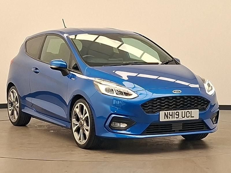Used Ford Fiesta ST-Line 140 HP (102 kW) 2019 Blue Hatchback
