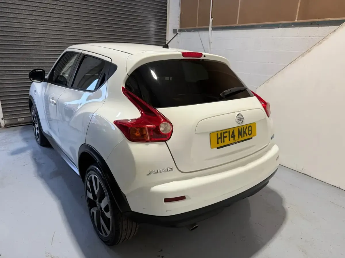 Używany Nissan Juke N-TEC 110 KM (80 kW) 2014 Biały SUV