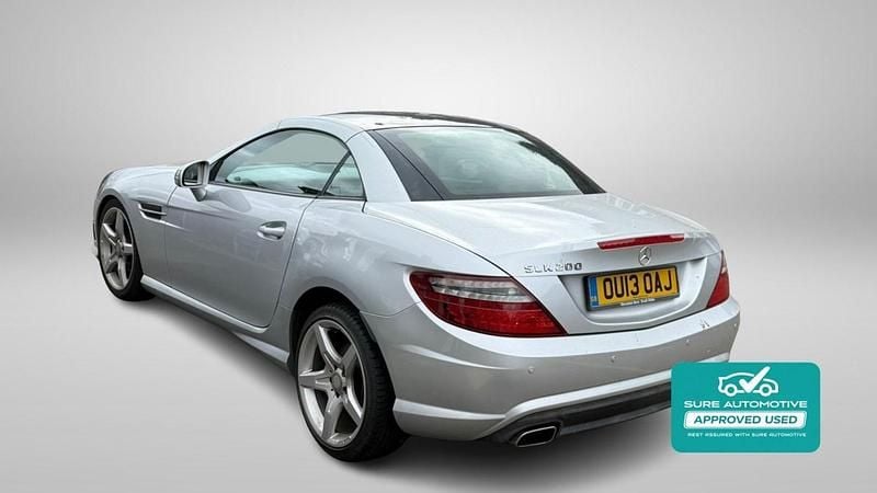 Used Mercedes SLK200 AMG 181 HP (133 kW) 2013 Silver Cabriolet